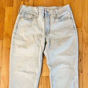 Madewell Women's Mid-Rise Perfect Vintage Jean Light Wash Size 27